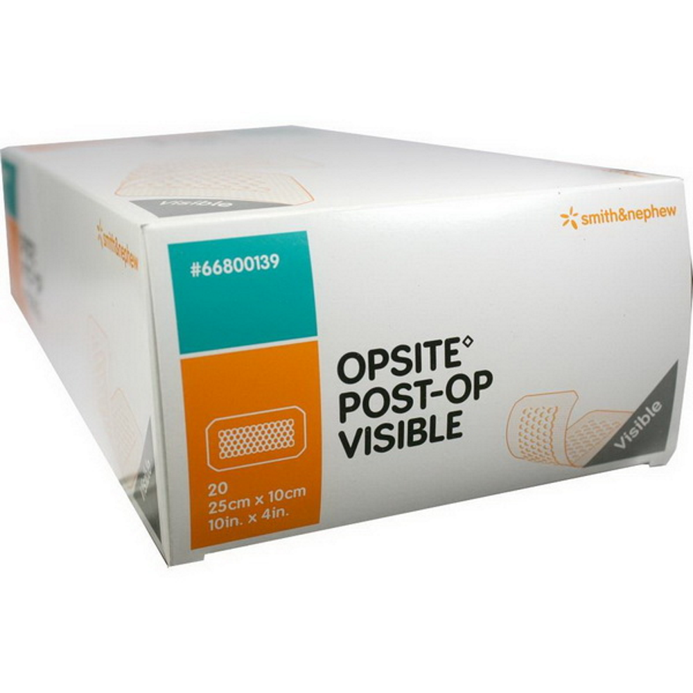 Повязка пленочная OPSITE Post - Op, VISIBLE 25 х 10 см