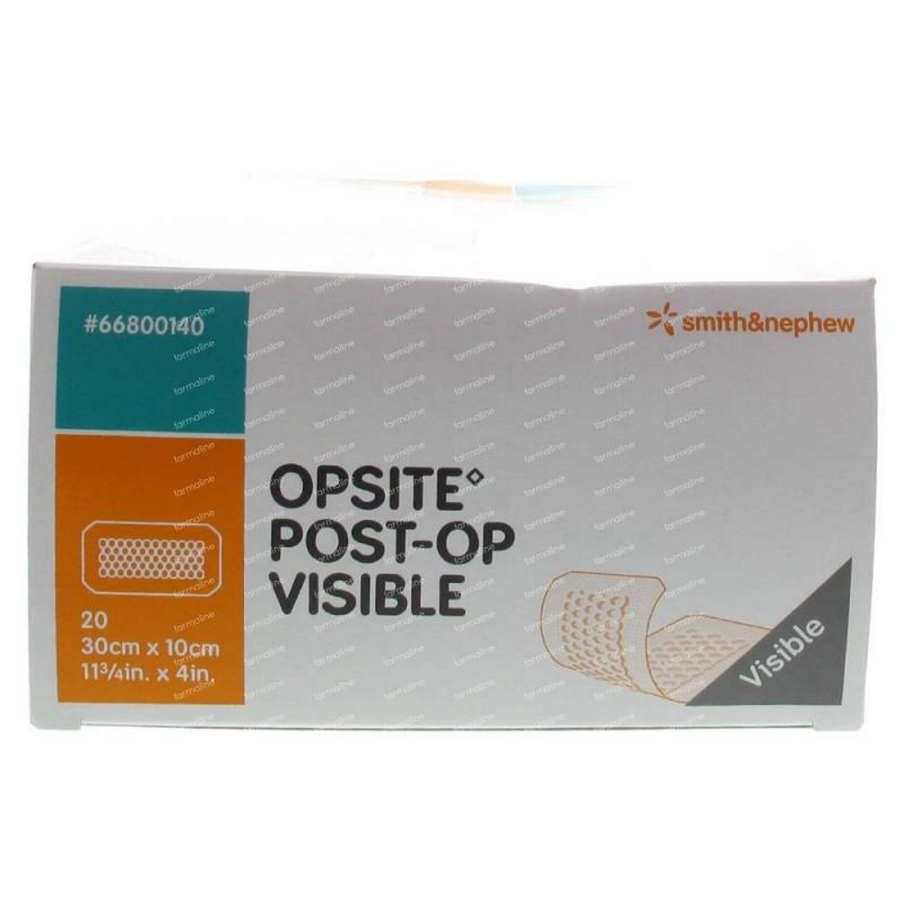 Повязка пленочная OPSITE Post - Op, VISIBLE 30 х 10 см
