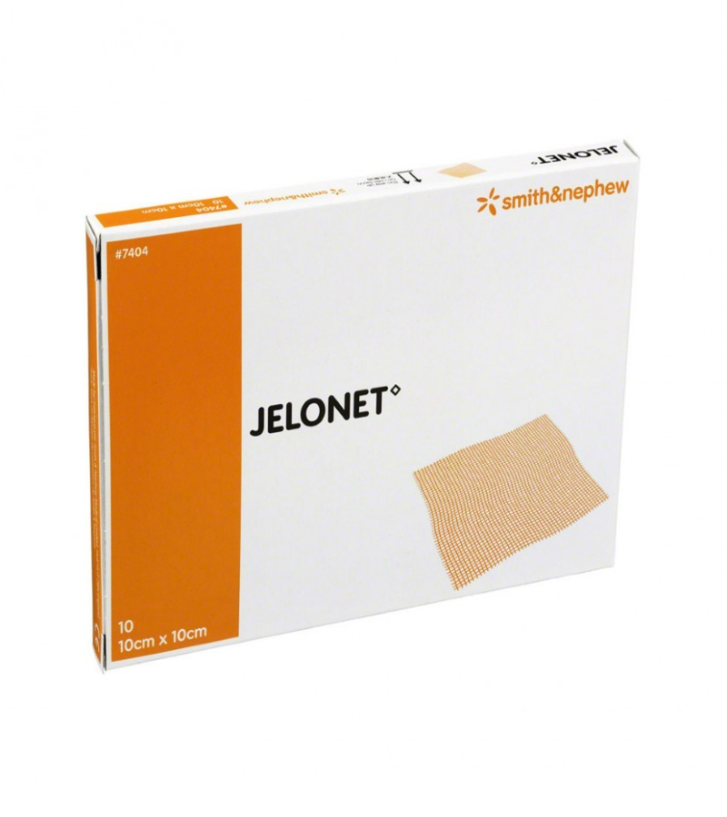 Cетчатая низкоадегезивная мазевая повязка JELONET 10 X 10 СМ, Smith and Nephew